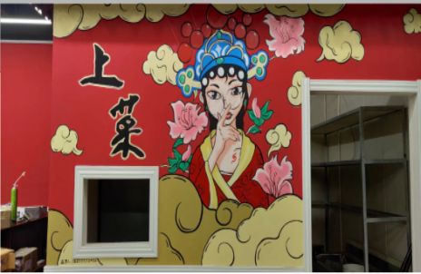 昆明墙体彩绘的发展和应用