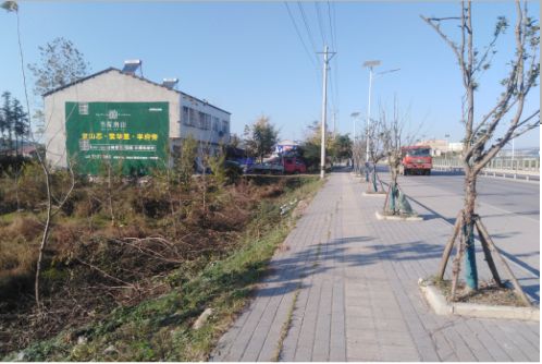 昆明书山南院墙体广告