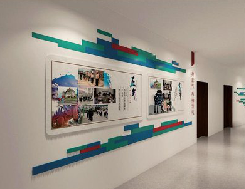 昆明企业文化墙用什么材料好？